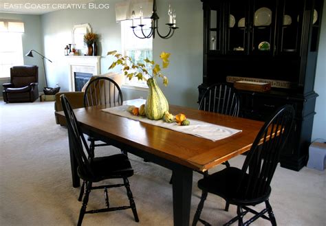 refinished dining room table