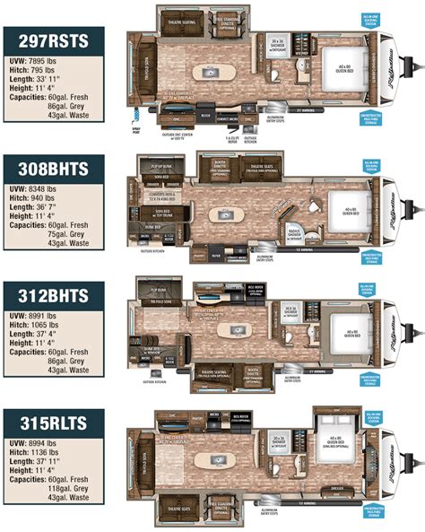 Reflection 5Th Wheel Floor Plans