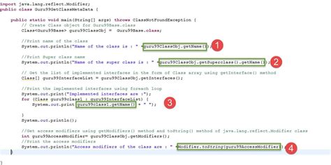 reflection api in java 8 example