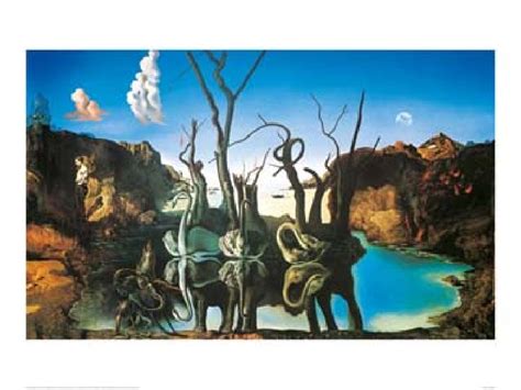 reflections of elephants dali