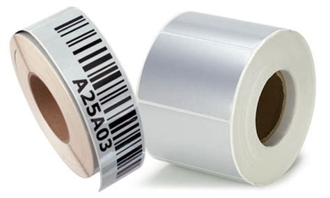reflective barcode label stock