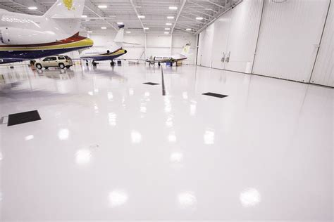 reflective white floor exp