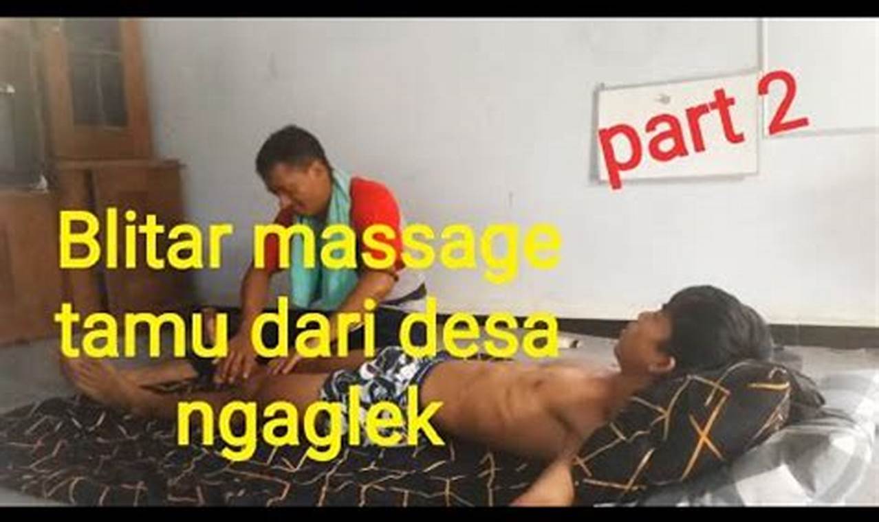 Reflexy Massage di Blitar: Nikmati Sensasi Pijat Relaksasi dan Kesehatan