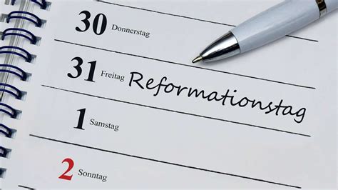 reformationstag feiertag