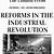 reforms during the industrial revolution