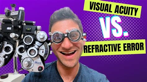 Refractive Error Vs Visual Acuity