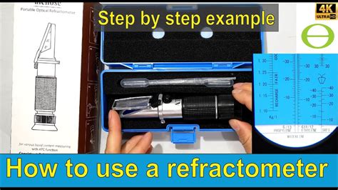 Refractometer How To Use