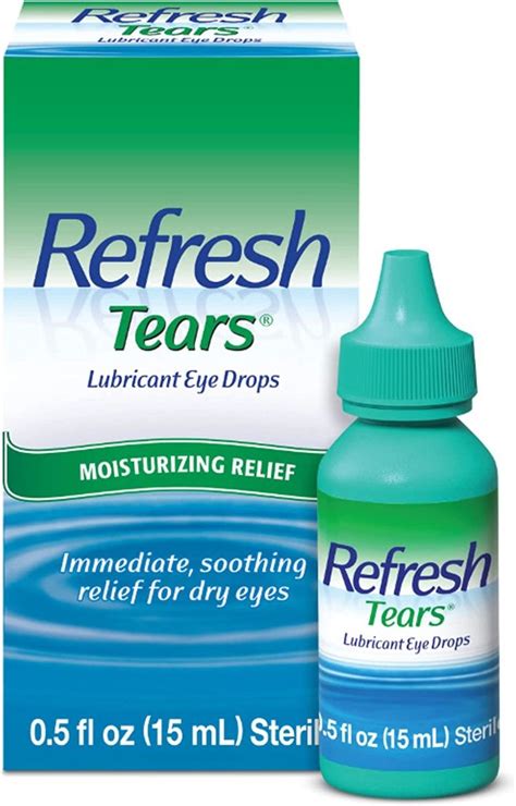 Say Goodbye to Dry Eyes: Discover the Soothing Relief of Refresh Tears Lubricant Eye Drops