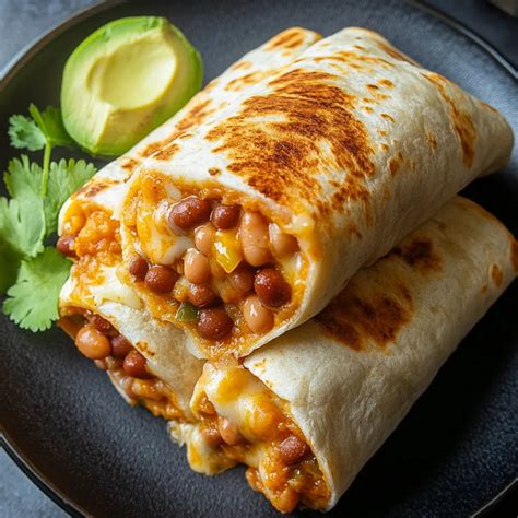 Refried Bean And Cheese Wrap