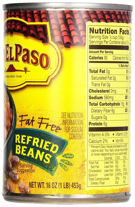Refried Beans Calorie Count