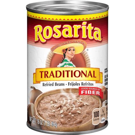 Refried Beans Label