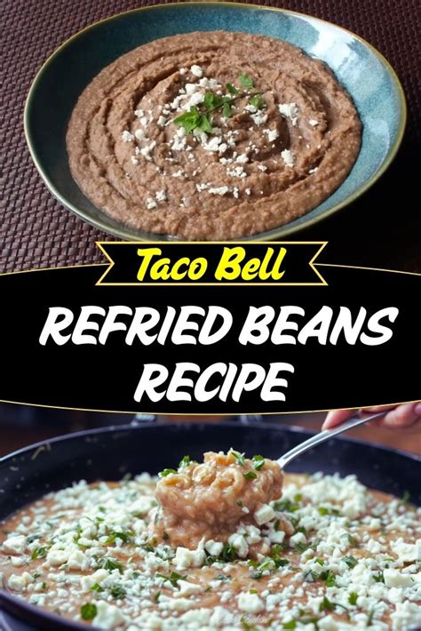 Refried Beans Like Taco Bell