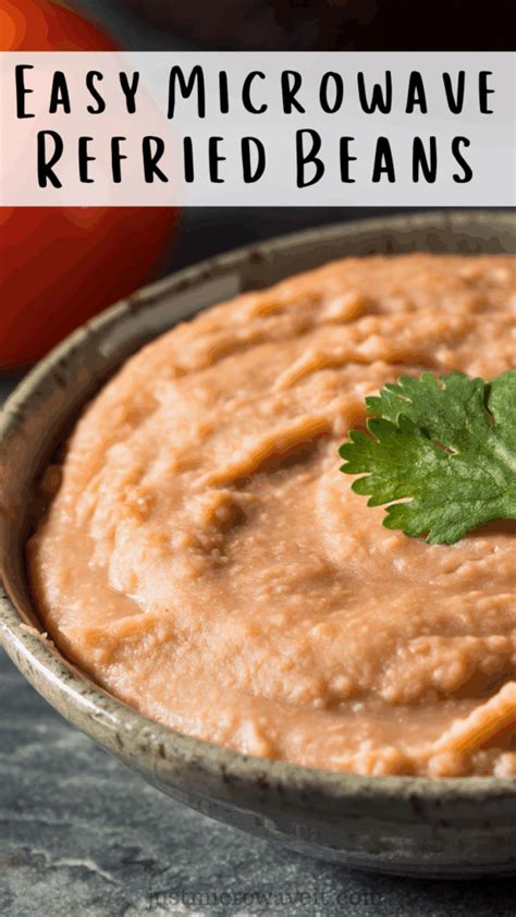 Refried Beans Microwave