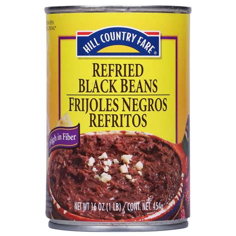 Refried Black Beans Heb