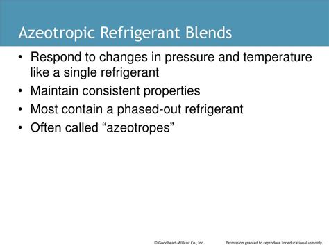Refrigerant Blends Definition