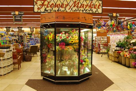 refrigerated floral display cases
