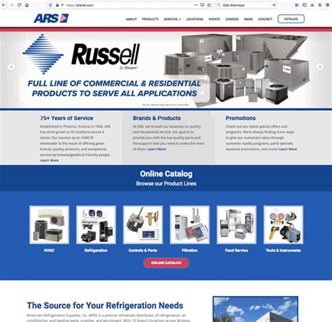 Refrigeration Hardware Supply site