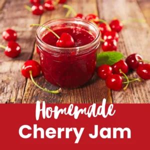 Refrigerator Cherry Jam