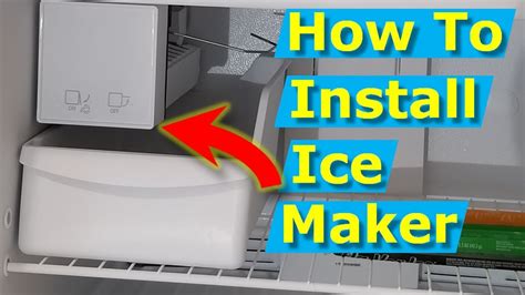 Refrigerator Ice Maker Installation