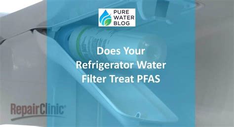 refrigerator water filter pfas