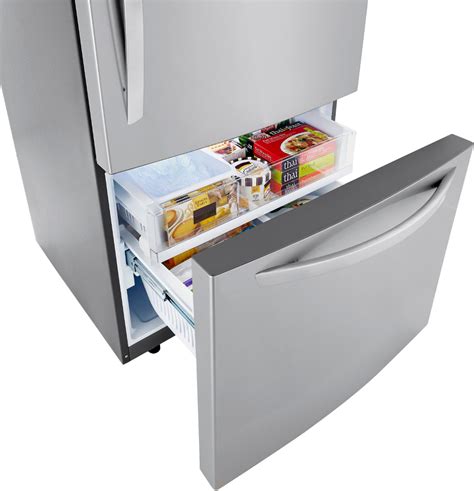 Refrigerator With Ice Maker On Bottom