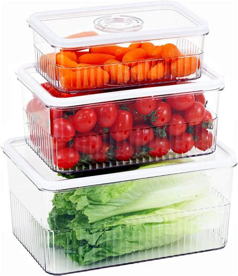 Refsaver Fridge Storage Containers