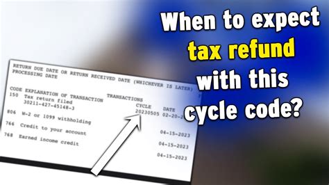 refund cycle code