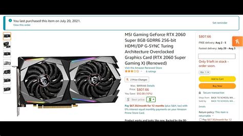 Refurbished Graphics Cards Amazon