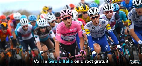 regarder le giro en direct