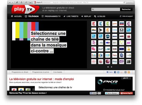 regarder tv direct et gratuit webmaster