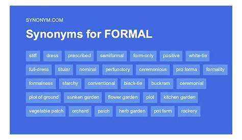 Regarding Synonym Formal CIVILITY s And Related Words. What Is Another Word