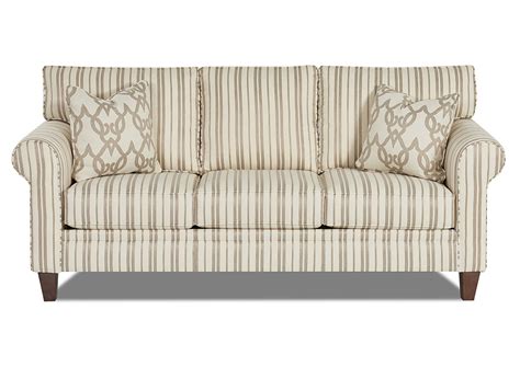 Regency Stripe Fabric Sofas