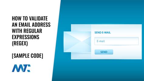 regex to validate email address