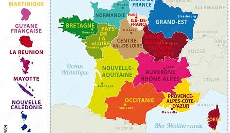 Quels sont les Départements d'Outre-Mer de la France