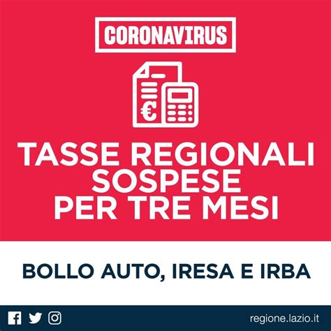 regione lazio tasse regionali