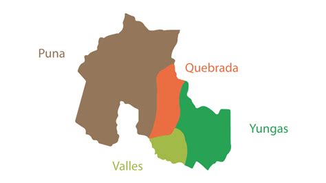 regiones de la provincia de jujuy