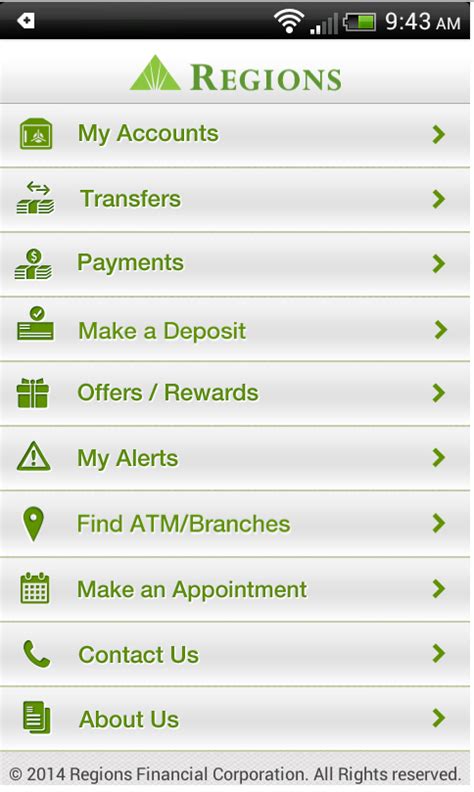 regions online banking mobile app