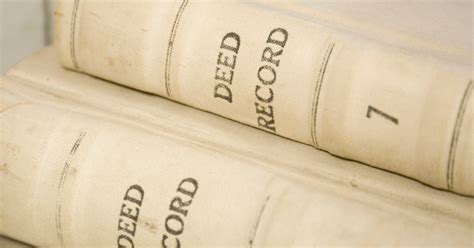 register of deeds records