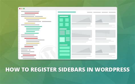 Register Sidebar Code In Wordpress