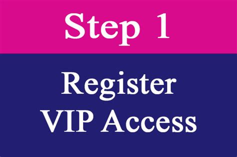 register vip access mount sinai