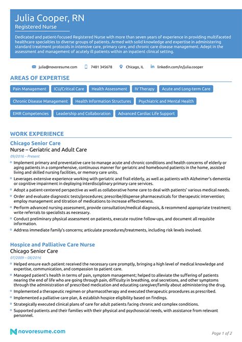 Medical Surgical Nurse Resume Job Description Resume Samples