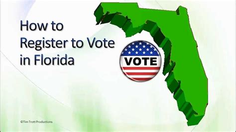 registering to vote florida