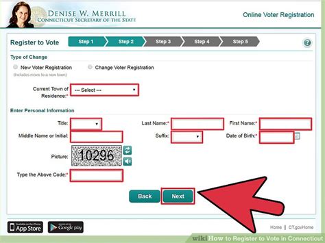 registering to vote in ct