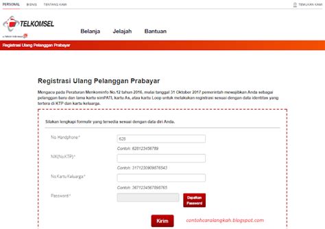 Mudahnya! Cara Registrasi Kartu Perdana Telkomsel Melalui Website