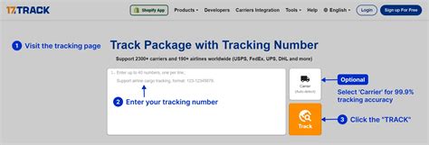 registry tracking number
