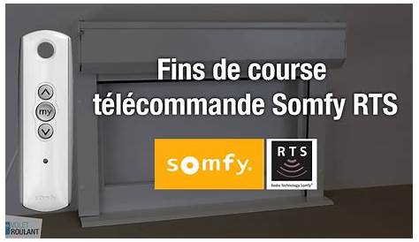 Reglage Telecommande Volet Roulant Somfy Réglage Fins De Courses Sur Un