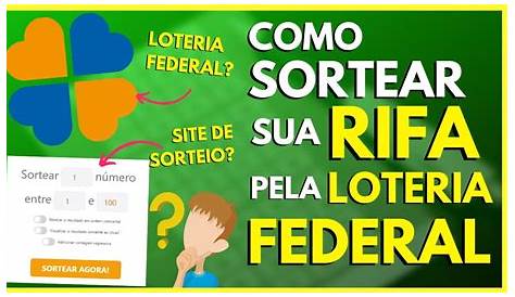 Exemplo De Rifa Pela Loteria Federal V 225 Rios Exemplos - Riset