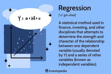 regression definition analysis calculation and example