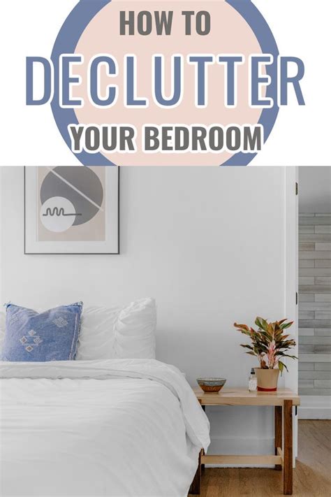 regular decluttering bedroom decor