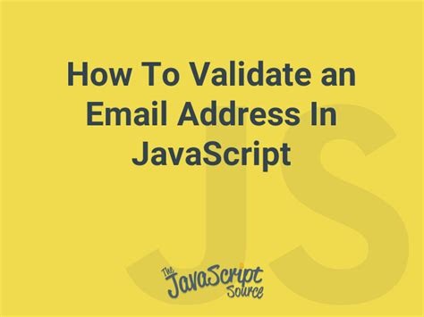 regular expression to check for valid email address javascript